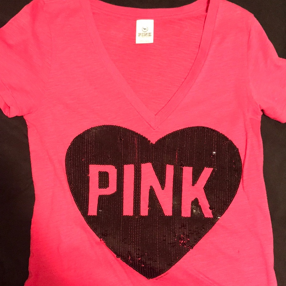 PINK short sleeve top